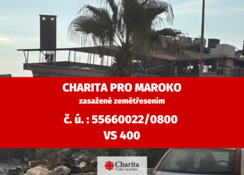 Katastrofální zemětřesení v Maroku. Charita vyhlašuje sbírku na pomoc zasaženým lidem
