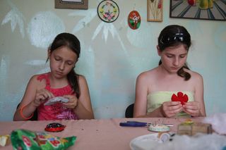 Tvůrčí dílny pro znevýhodněné děti z obce Bendery