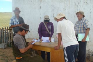 Restoration of Livelihoods of Families Affected by Dzud