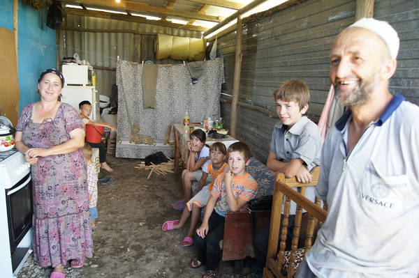 Movsar with his family