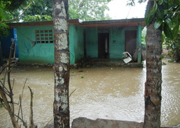 Results of Isaac storm in Haiti