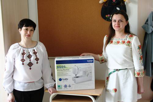 New sewing machine, Kolomyja (photo: ACHO).