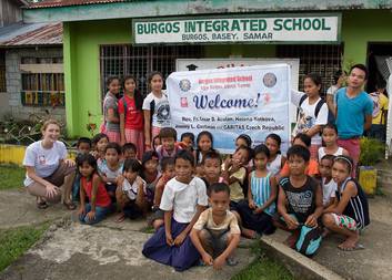 Children in the Philippines are back in class 