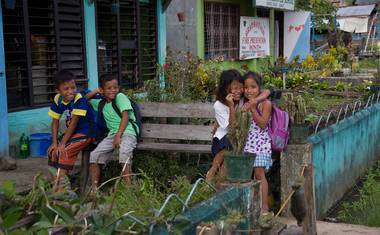 Kluci a holky v Burgosu