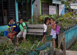 Boys and girls from Burgos
