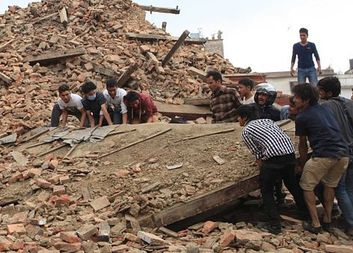 Caritas teams in Nepal affected by earthquake