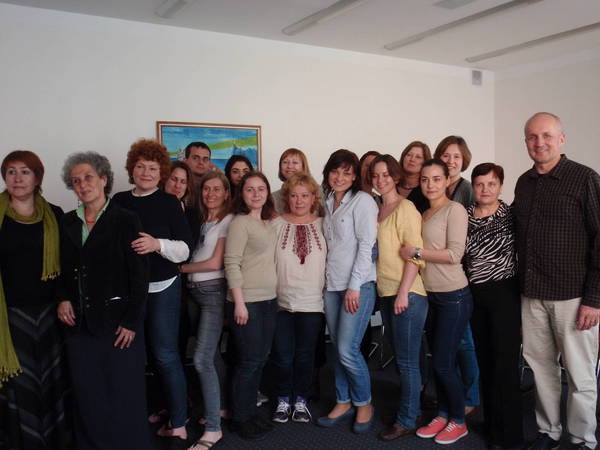 All participants together.