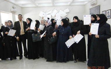 Slavnostní předání osvědčení