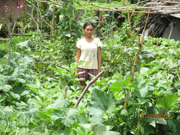 Woman in Buenavista.