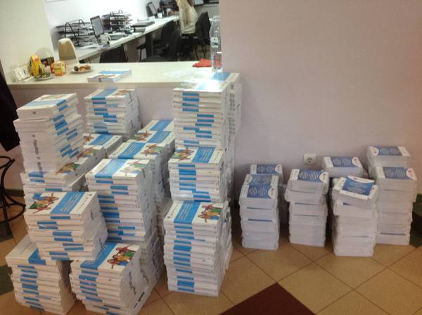 Printed training materials.