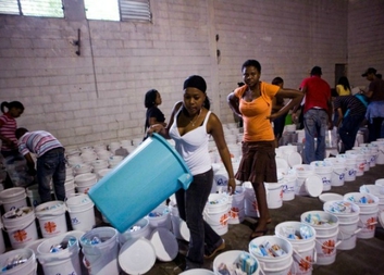 Vzpomínka na hrdiny z Haiti