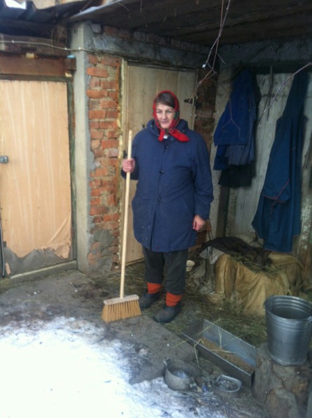even an ordinary broom helps