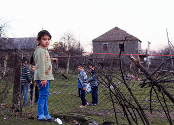Gruzínská vesnice slouží příkladem obecního života