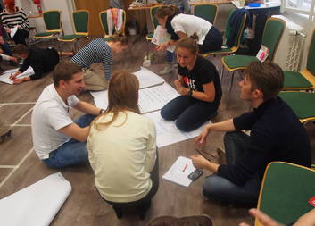 Young people from different countries meet in CR