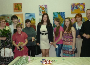 Children from Bendery set up exhibition of their handiwork 