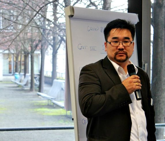 Gantulga Dorjpalam, náměstek ředitele Centra stavebního rozvoje (foto: SWITCH-Asia Network Facility)