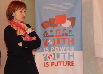 Training teachers and NGO workers in Moldova