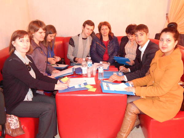 From left: Chior Liudmila, Formuzal Tatiana, Stoianova Larisa, Isholioglo Gheorghii, Vlah Maria... 