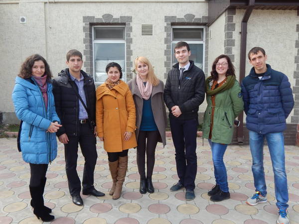 Caritas CR staff together with volunteers.
