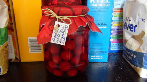 Homemade jam.