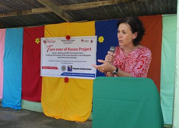 Production of buffalo cheese on the Philippine island of Samar