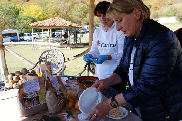 Local products and handicrafts were presented on the exhibition