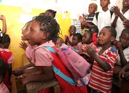 Prevention of cholera – teaching at school