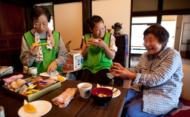 Oběd s dobrovolníky