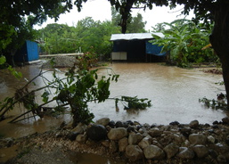 Results of Isaac storm in Haiti