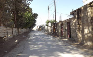 Část jordánského města Mafraq