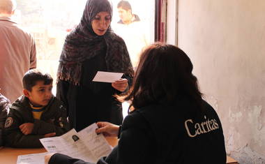 Předání poukázky po registraci