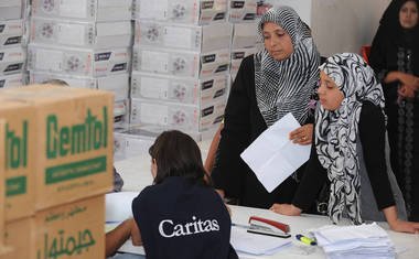 Registrace a následná distribuce humanitární pomoci