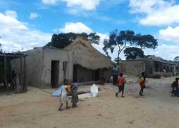 Children are going home from school 