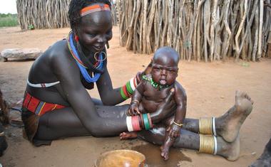 Každé ráno začíná mytím