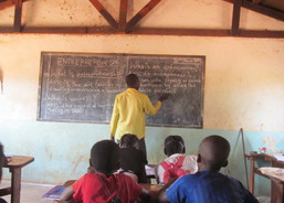 One of two teachers (volunteers)