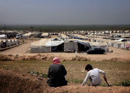 Camp in Iraqi Kurdistan 