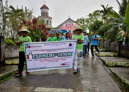 Parade after a church service