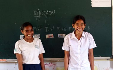 V denním centru je při výuce veselo 