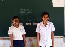 Children having fun during their classes in the day centre