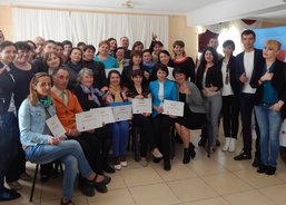 Youth trainers went through a six-day training.