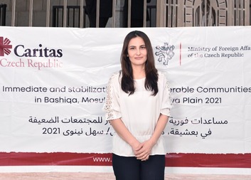 Z uprchlice humanitární pracovnicí