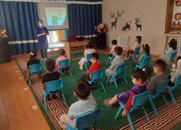 V Mongolsku učíme děti, jak a proč recyklovat