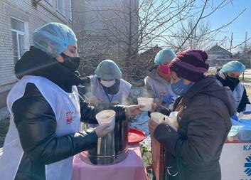 Caritas is helping in Ukraine despite ongoing fighting