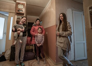 I haven't seen my kids since Christmas. Just to get back...