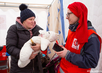 On an icy bus to a foreign land. Then, refugees are safe.