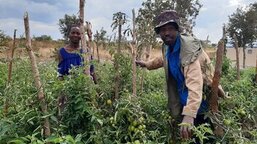 Díky Charitě se Muyunda stal vedoucím farmářem. Dnes pomáhá své komunitě v Zambii s udržitelným zemědělstvím