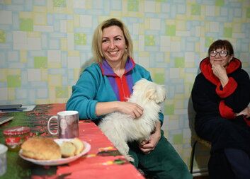 Tatiana utekla před válkou do Moldavska. S pomocí Charity se staví na vlastní nohy a rozjíždí podnikání s ukrajinskými specialitami
