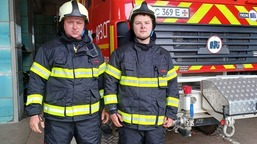  Protective helmets, suits and gloves. Firefighting equipment from Czechia helps firefighters in Ukraine thanks to Caritas