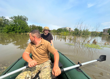 Caritas Czech Republic will help people affected by the collapse of the Kakhovka dam in Ukraine