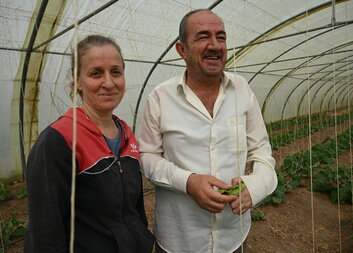The Islamic State burnt his farm three times. Sami did not give up and is now farming again